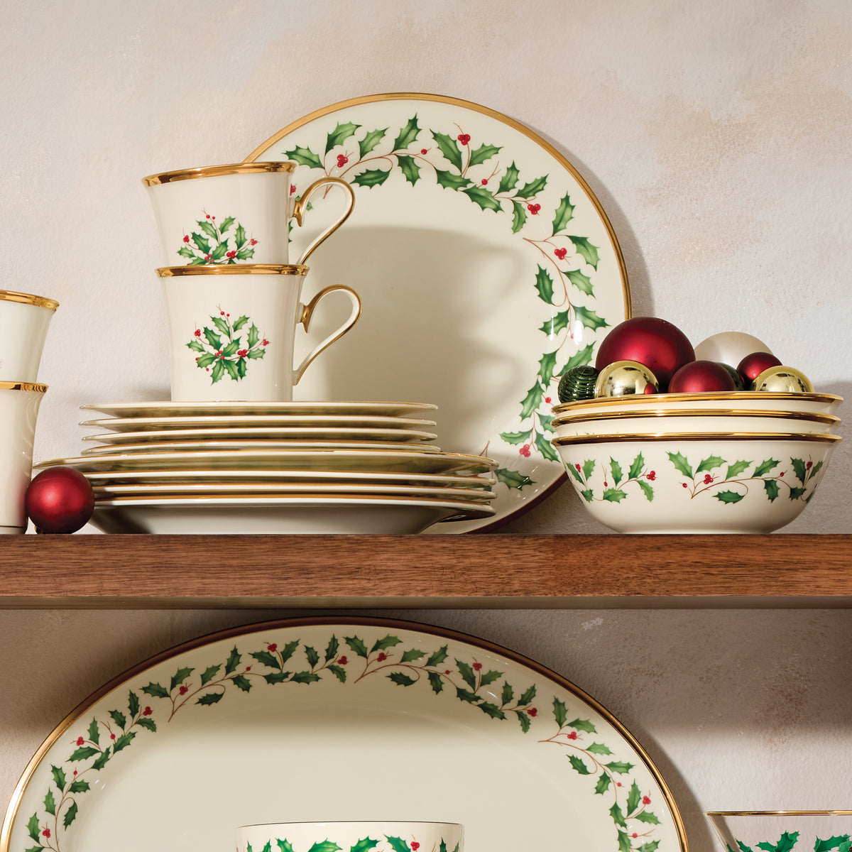 Buy Lenox Christmas tree 3 Piece Dish set