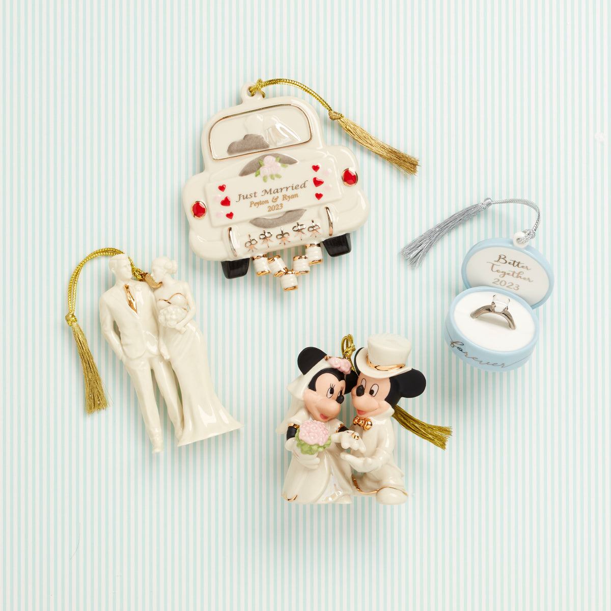 Minnie Mouse Disney Bag Charm - Minnie Bride
