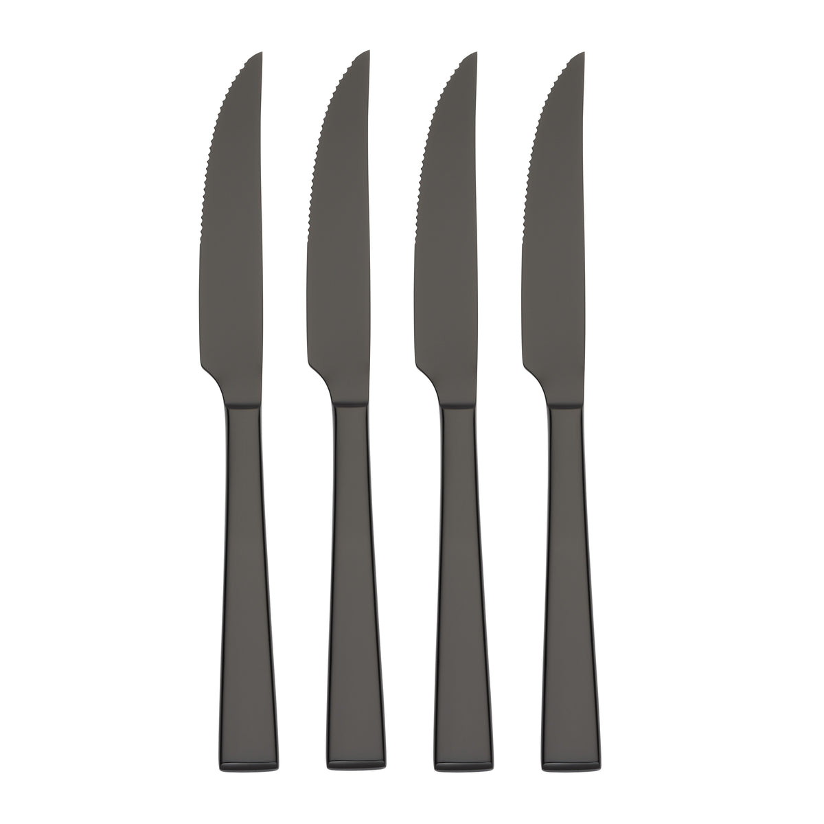 INVENTORY CLOSE OUT**4 Knife Set Black Hammered Finish