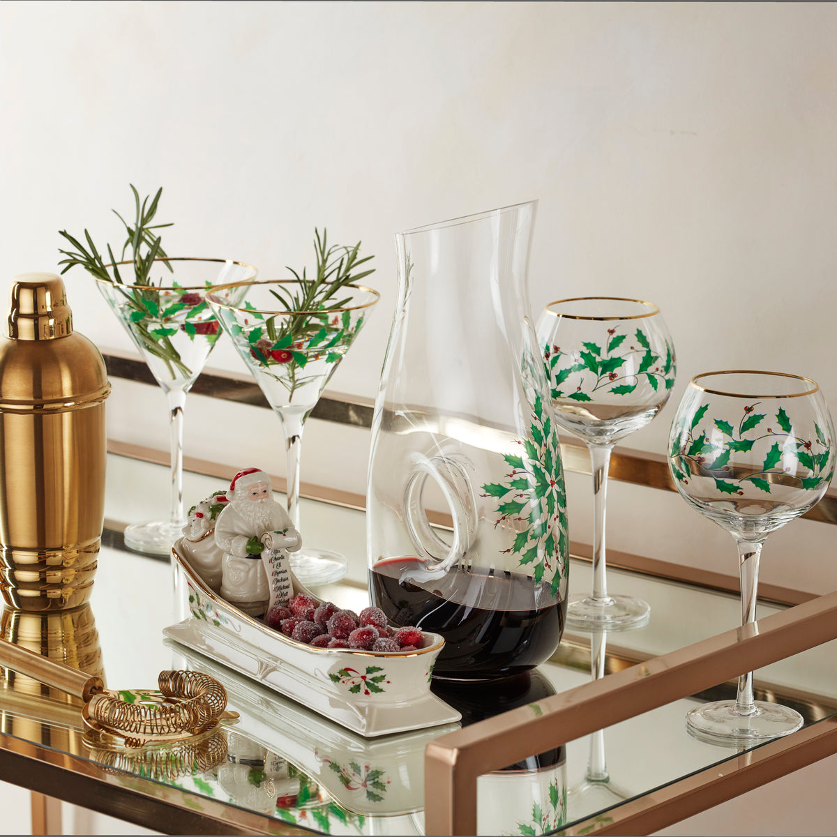 高評価 LENOX レノックス Holiday Vase クリスマス ホリデー