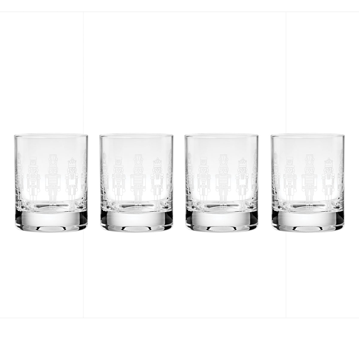 Lenox Tuscany Classics Cylinder Double Old Fashioned Glass with fashion Engraved Billiards, Clear 13 oz Set of 4