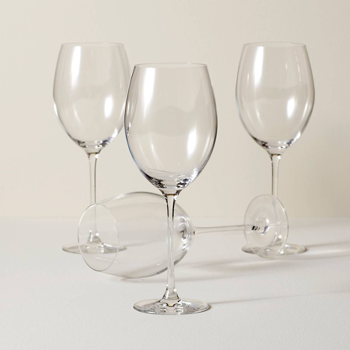 Set of 12 Cut Crystal Water Glasses by Lenox