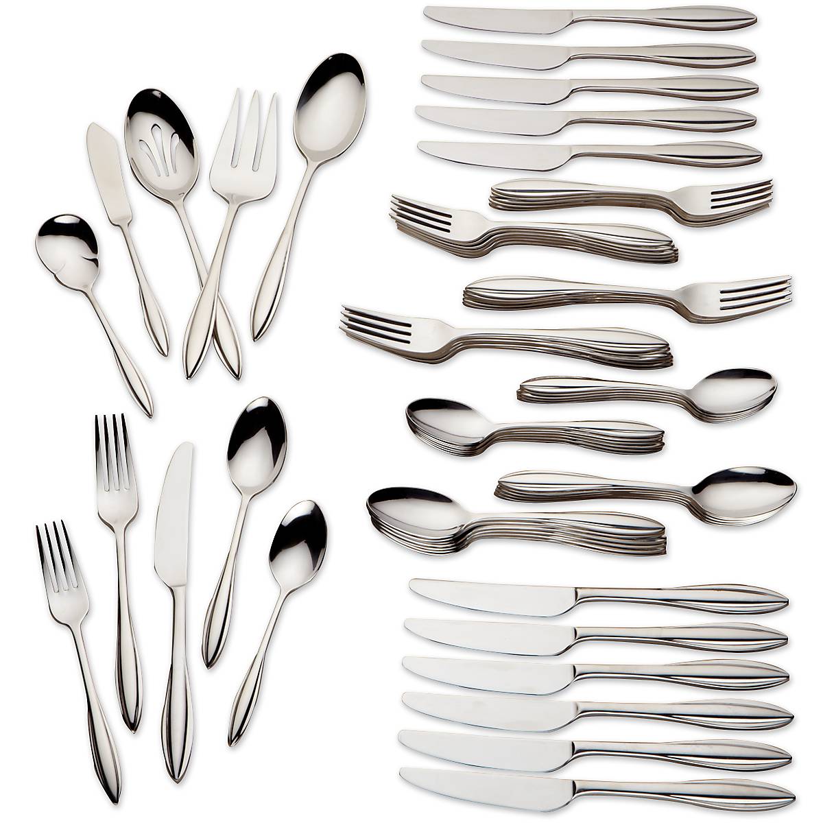 US-made Stainless Steel Flatware Sets