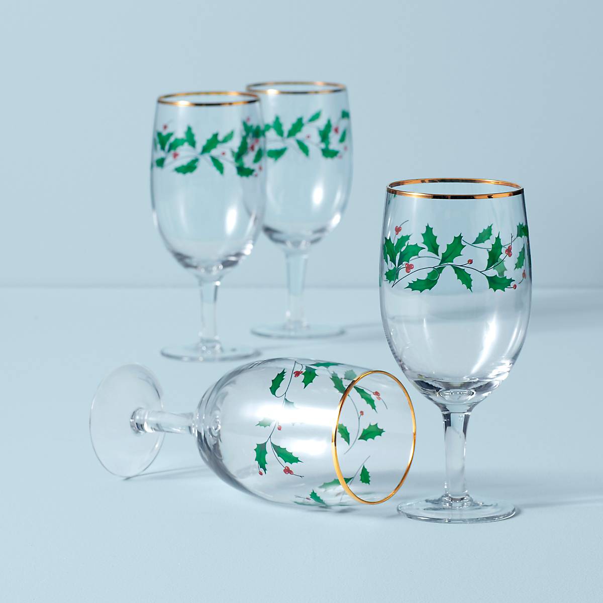 Lenox Holiday 4-Piece Highball Glass Set