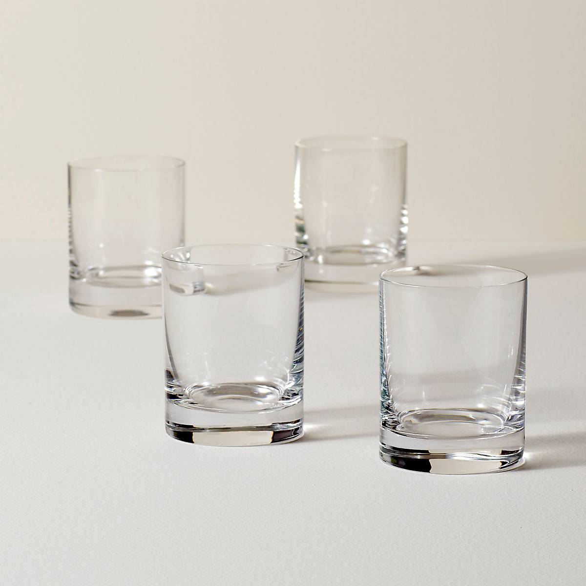 Atomic Old Fashioned Glass Set of 4 - Mixed