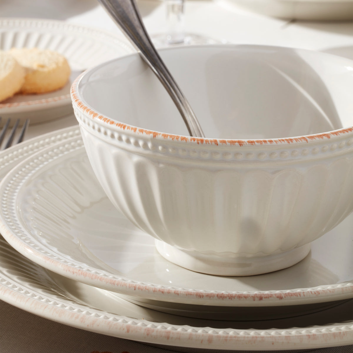 Lenox french clearance perle groove collection