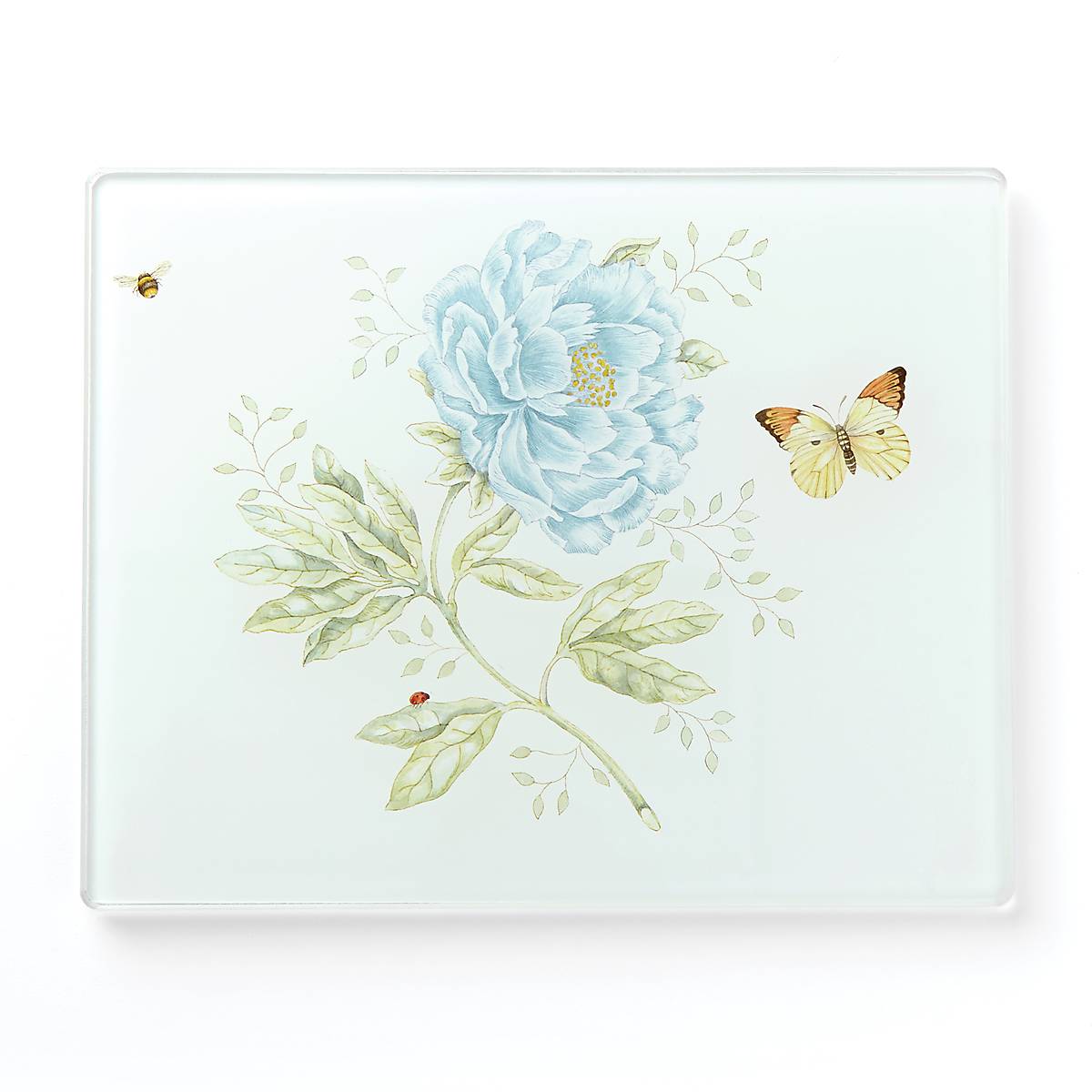 Summer butterfly stained glass - cutting board (3050077)
