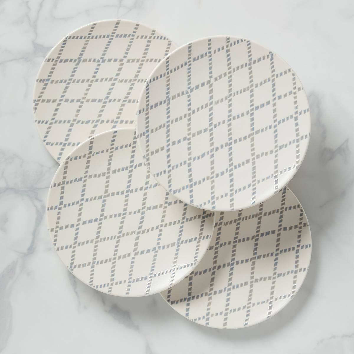 Bloomsbury Plate-7 in (Set of 4) by Texture Designideas – Modish Store