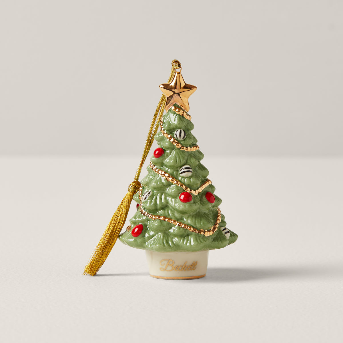 Personalized Festive Christmas Tree Ornament Lenox Corporation