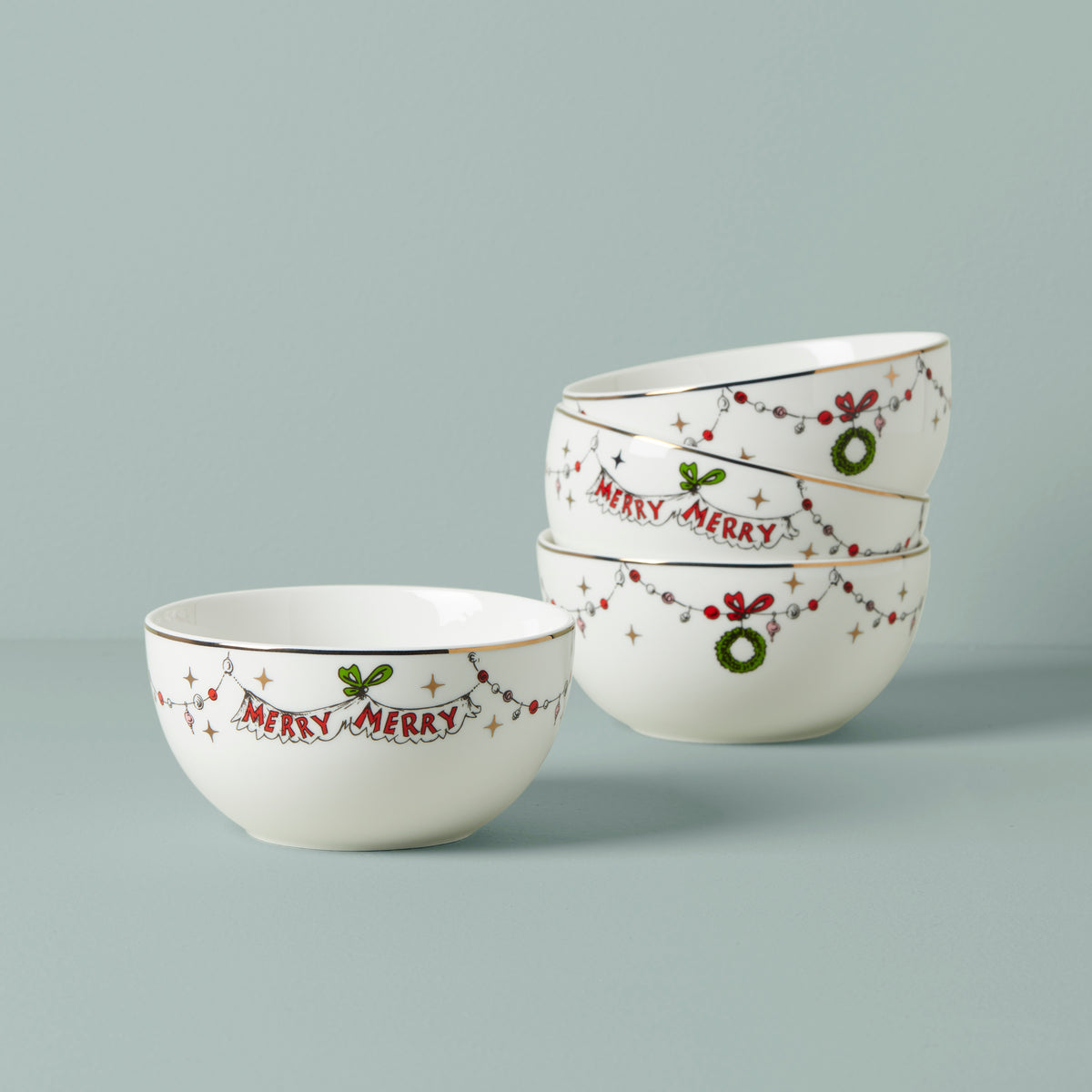 The Grinch™ Cereal Bowls, Set of 4