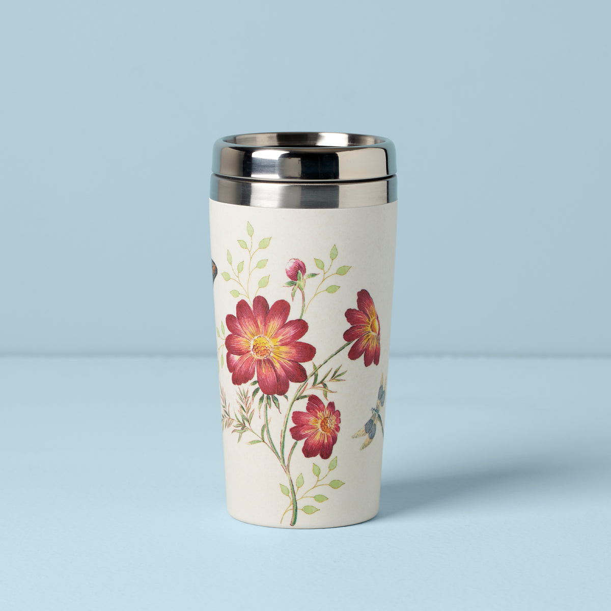 Miho spring summer garden Travel Mug 20 oz Stainless Steel Travel Mug -  Deny Designs