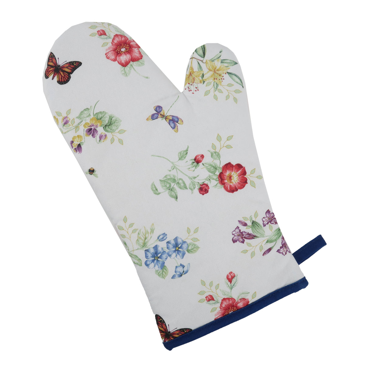 Personalized Floral Oven Mitts