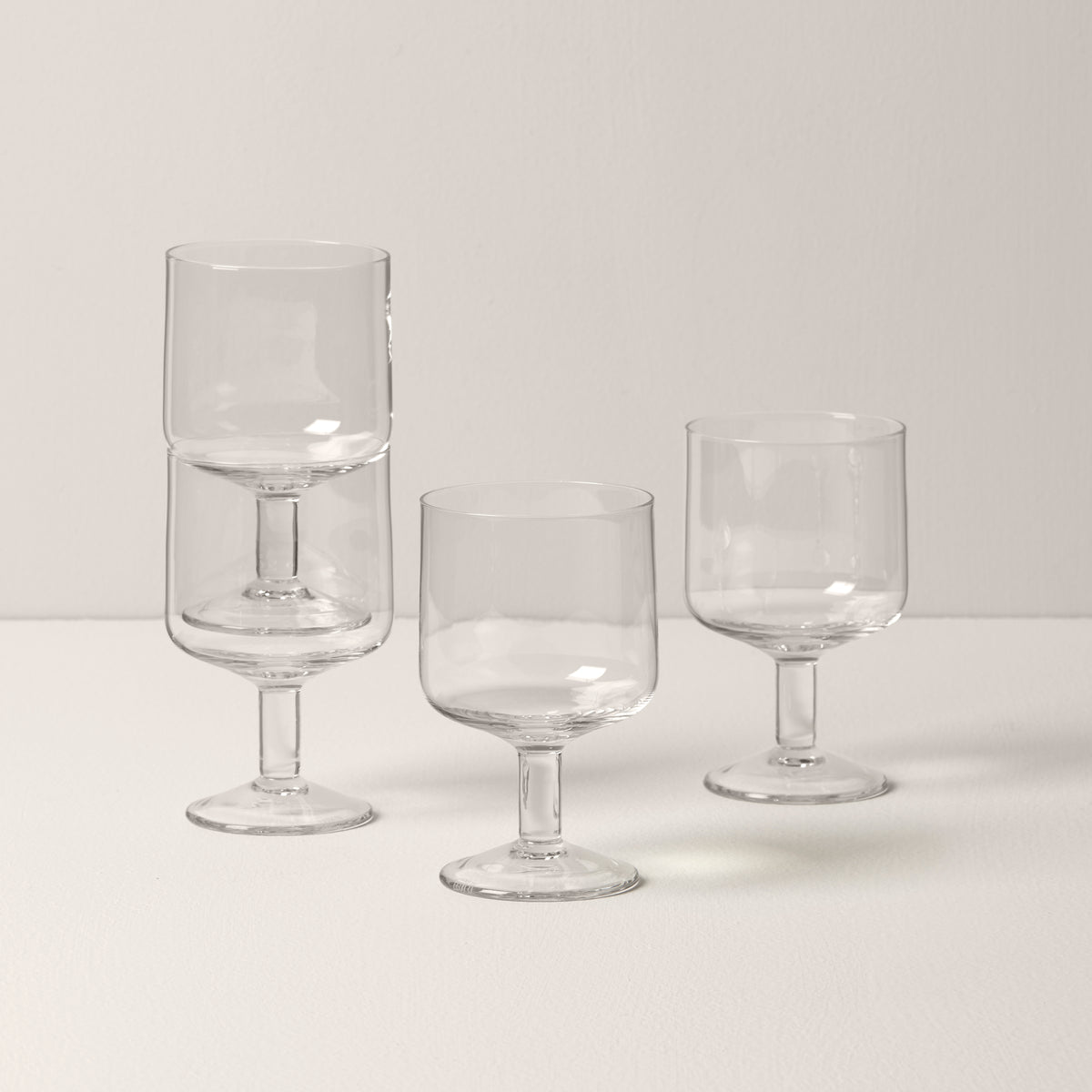 Tuscany Classics Stackable 4 Piece Wine Glass Set Lenox Corporation