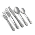 Felicity Sand 20-Piece Flatware Set, Service For 4