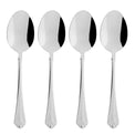 Juilliard Fine Flatware Dinner Spoons, Set Of 4