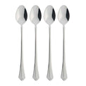 Juilliard Fine Flatware Tall Drink Spoons, Set Of 4