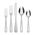 Justine Mirror 20 Piece Flatware Set