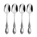 Louisiana Fine Flatware Dinner Spoons, Set Of 4