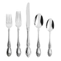 Louisiana 5 Piece Fine Flatware Place Setting, Service For 1