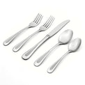 Satin Sand Dune 20 Piece Everyday Flatware Set, Service for 4