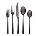 Beacon Black Satin 20-Piece Flatware Set