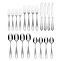 Delia Satin Mirror 20-Piece Flatware Set