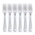 Malibu Satin Dinner Forks, Set of 6