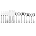 Swirl Sand 16-Piece Flatware Set with Caddy