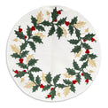 Holiday Embroidered Placemats, Set of 4