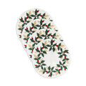 Holiday Embroidered Placemats, Set of 4