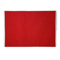 French Perle Red Placemats, Set of 4