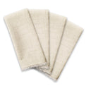 French Perle Natural 19x19 Dinner Napkins, Set of 4