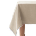 French Perle Natural 60x84 Tablecloth