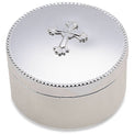 Abbey Cross Silverplate Keepsake Box