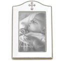 Abbey Cross Silverplate 4" x 6" Frame