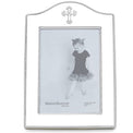 Abbey Cross Silverplate 5" x 7" Frame