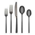 Beacon Black Sand Mirror 20-Piece Flatware Set