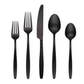 Nylah Black 20-Piece Flatware Set