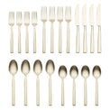 Aero Champagne Rumble 20-Piece Flatware Set