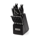 Vanguard Side 13 Piece Tang Knife Set With Block