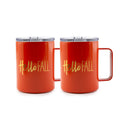 16 Oz Hello Fall Coffee Mugs, Set of 2