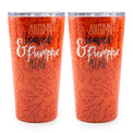 20 Oz Pumpkin Please Highballs, Set of 2