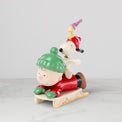 SNOOPY&#8482;'s Sledding Adventure Figurine by Lenox