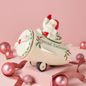 Holiday Airplane Cookie Jar