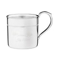 Personalized Silverplated Royal Bead Baby Cup