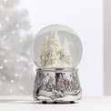 North Pole Bound Reindeer Musical Snow Globe