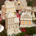 Mistletoe Park Light-Up Library Figurine