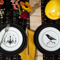 Vintage Halloween 4-Piece Dessert Plate Set