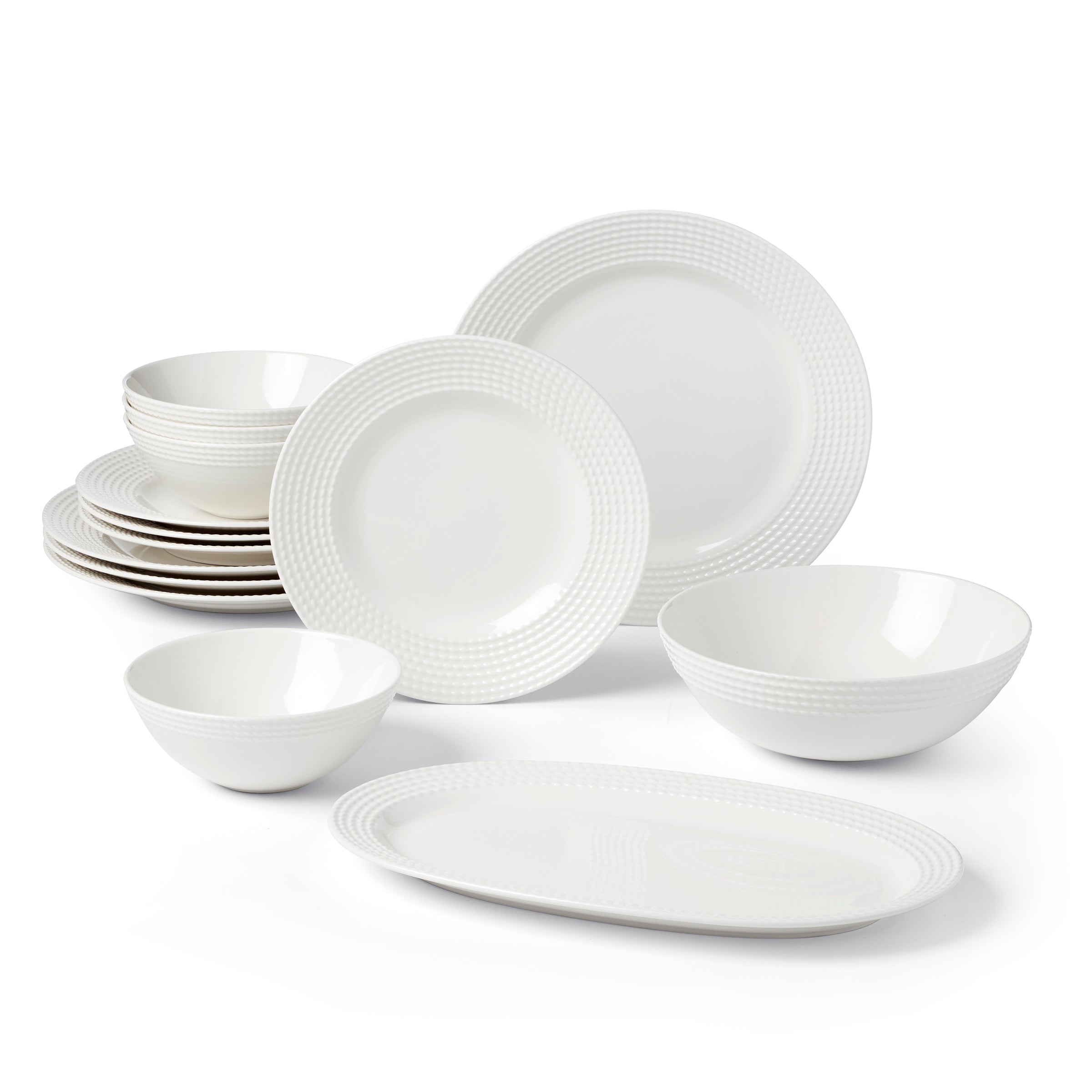 Wickford 14 Piece Dinnerware Set Lenox Corporation