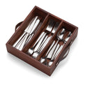 Mooncrest 30 Piece Flatware Set with Caddy